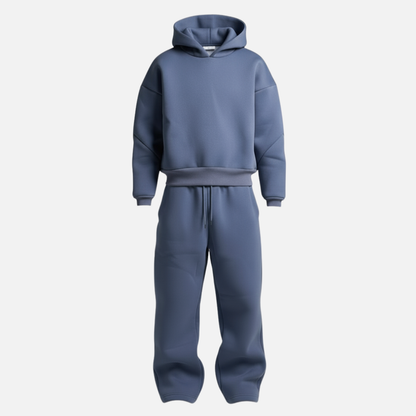 Men's Oversized Fleece Tracksuit – Hoodie & Sweatpants – House of Velari
