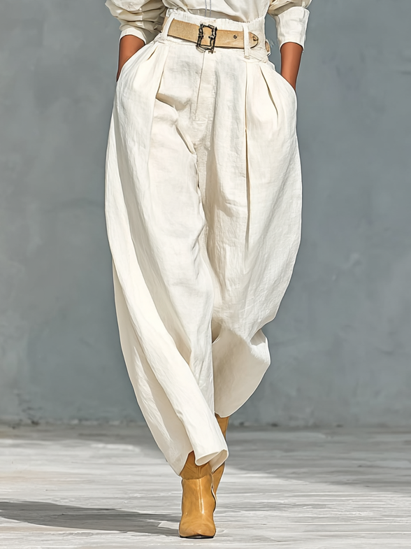 Women's Linen Long Sleeve Set – House of Velari