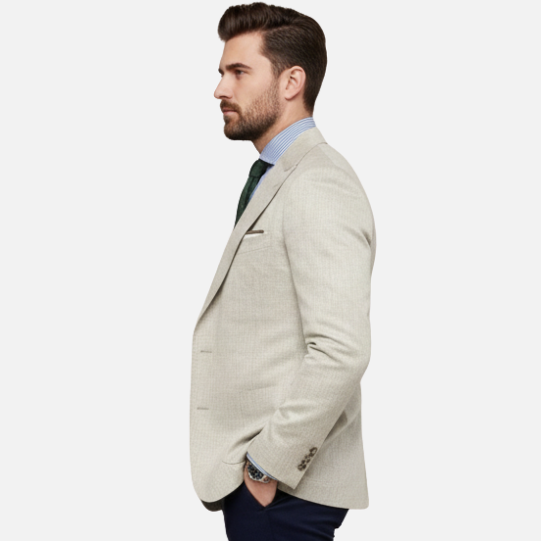 Men’s Tailored Lapel Casual Blazer – House of Velari