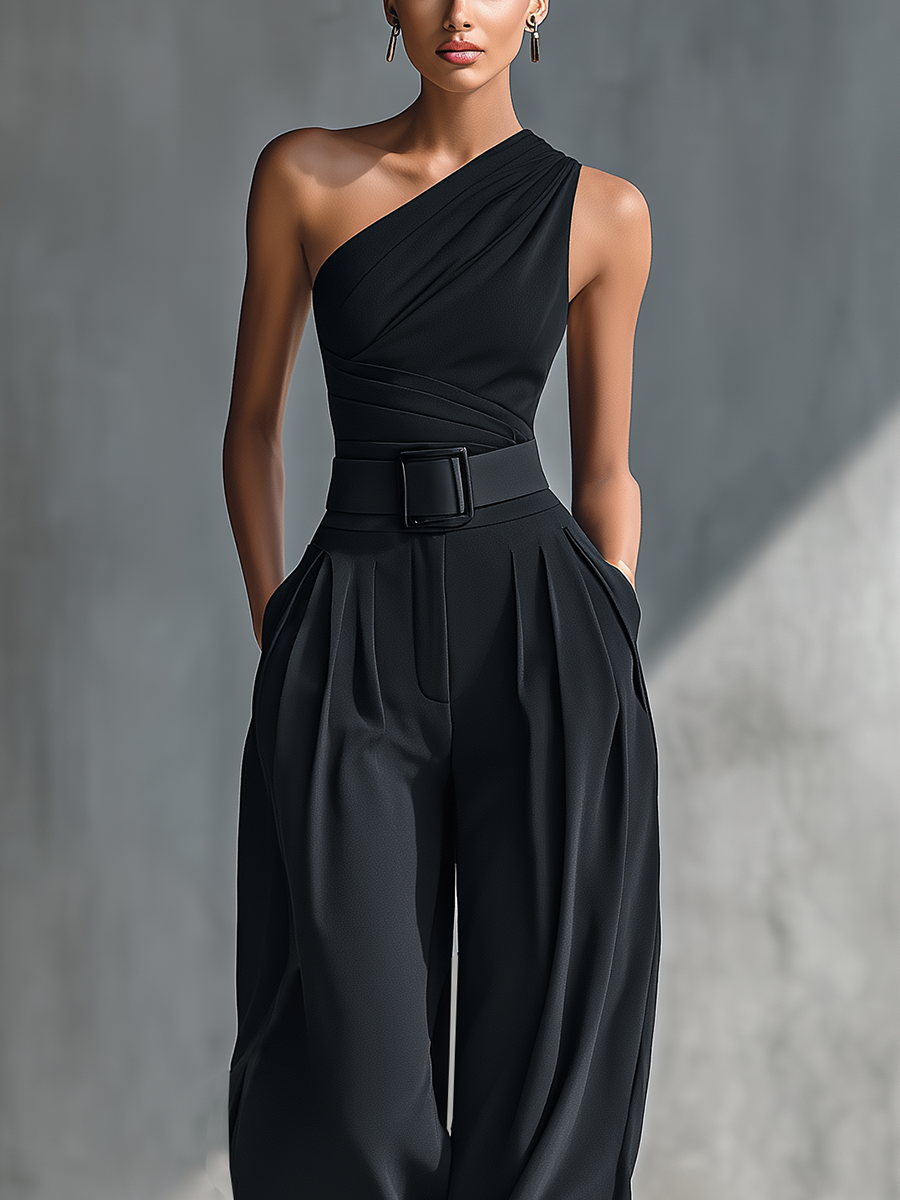 Women's Black Knit Ruched Top – House of Velari