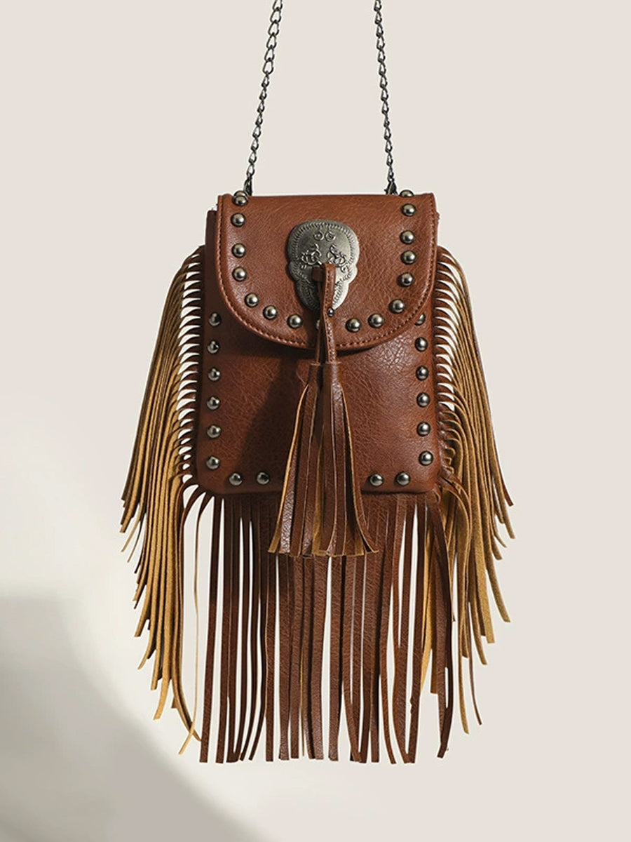 Women's Western Cowboy Tassel Bag – House of Velari