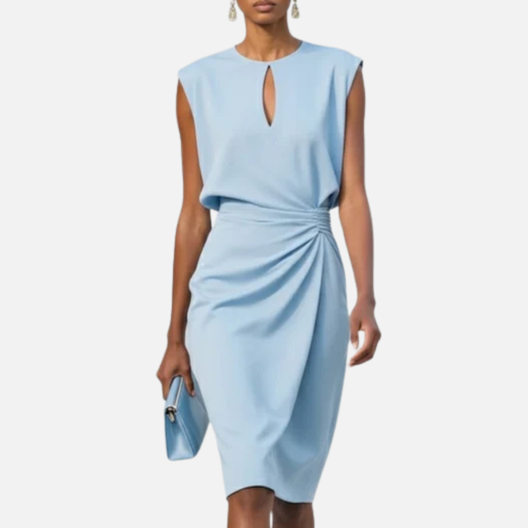 Women's Elegant Tailored Midi Dress – House of Velari