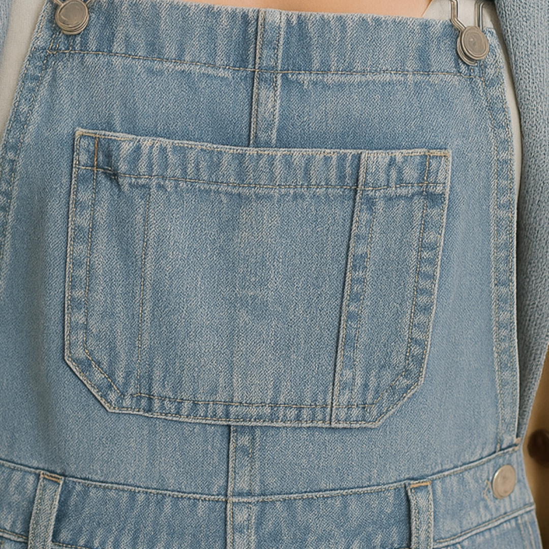 Women's Denim Trendy Jumpsuit