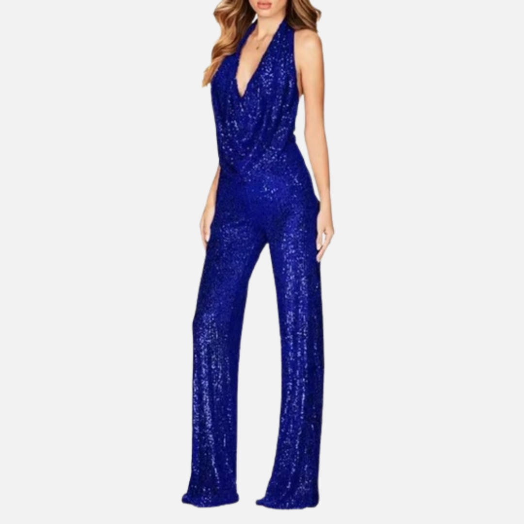 Women’s Sequin Party Jumpsuit – House of Velari
