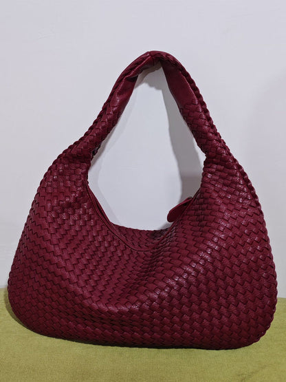 Women's Leather Woven Bag – House of Velari