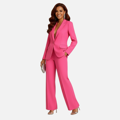 Women’s Elegant Tailored Two-Piece Suit Set – House of Velari
