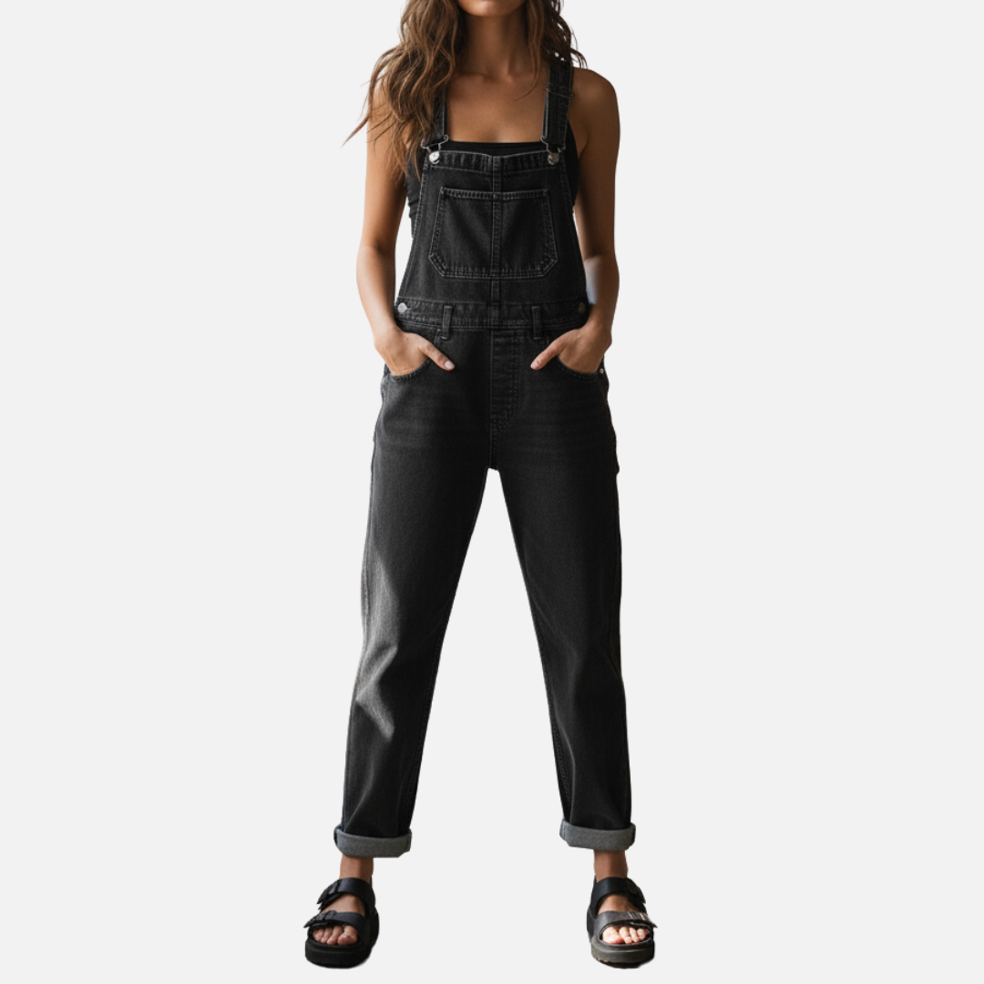 Women's Denim Trendy Jumpsuit