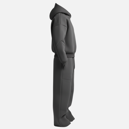 Men's Oversized Fleece Tracksuit – Hoodie & Sweatpants – House of Velari