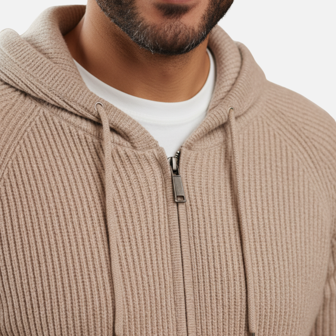 Men’s Merino Wool Cardigan – Warm Vest – House of Velari