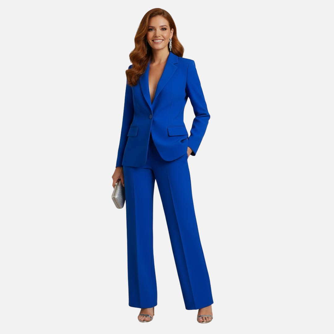 Women’s Elegant Tailored Two-Piece Suit Set – House of Velari