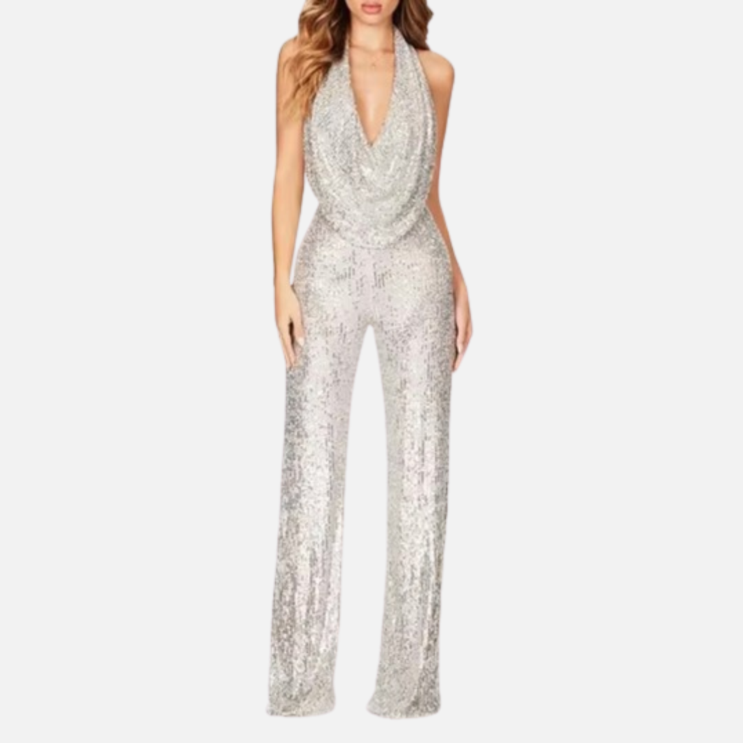 Women’s Sequin Party Jumpsuit – House of Velari