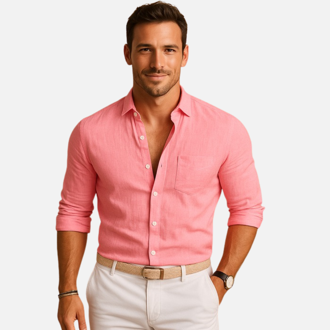 Men's Long Sleeve Slim-Fit Shirt – House of Velari