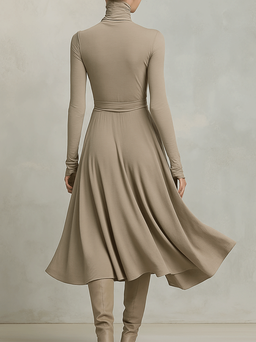Women's Knit Figure Midi Dress – House of Velari