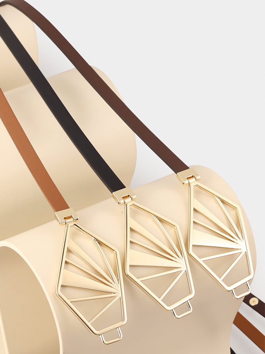 Women's Brown Leather Belt – House of Velari