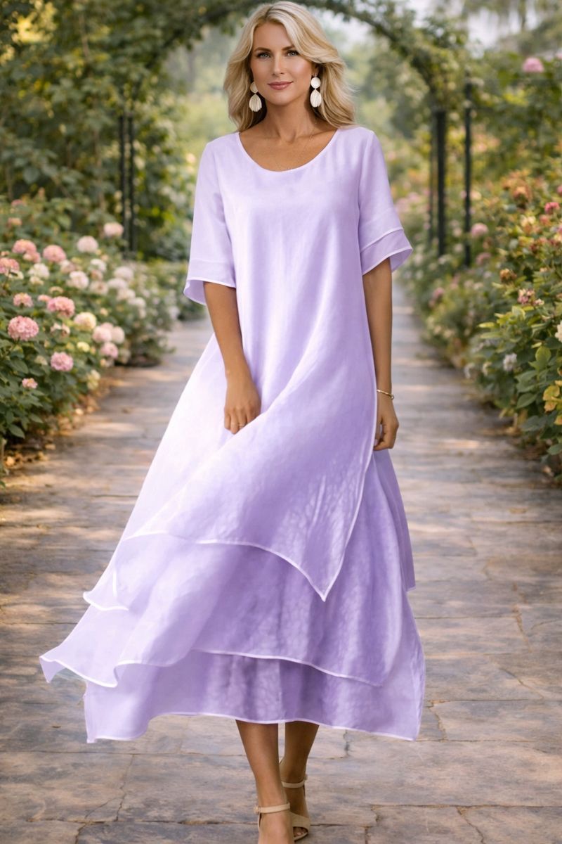 Women's Open Neckline Fluid Cut Dress – House of Velari
