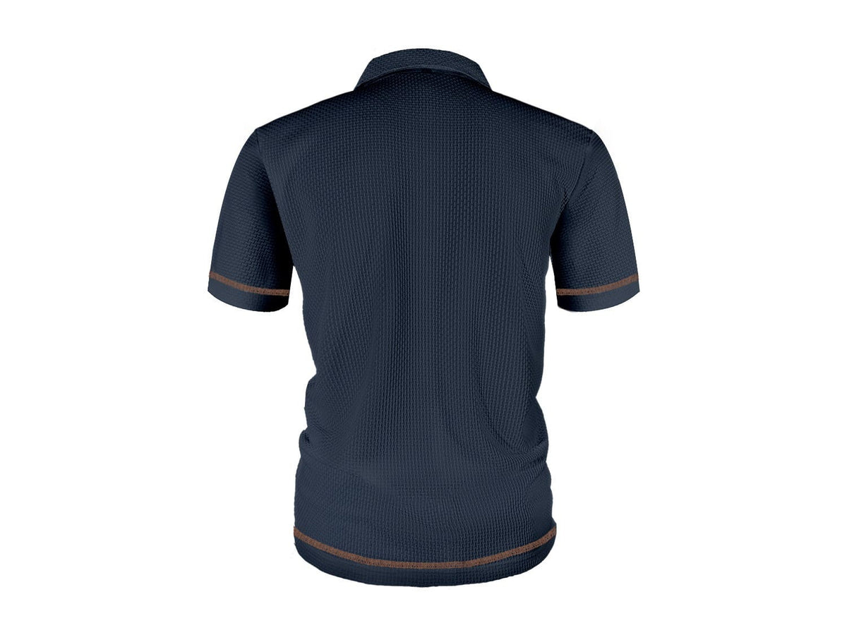 Men's Breathable Knit Polo Shirt – House of Velari