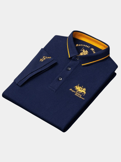 Men's Contrast Collar Polo Shirt – House of Velari