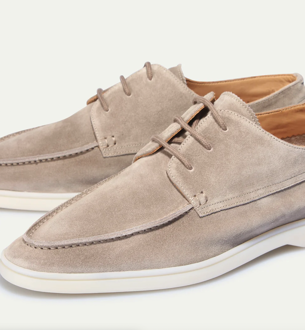 Men's Suede Loafers With Laces – House of Velari