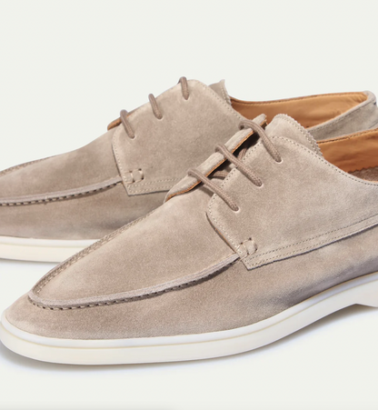 Men's Suede Loafers With Laces – House of Velari