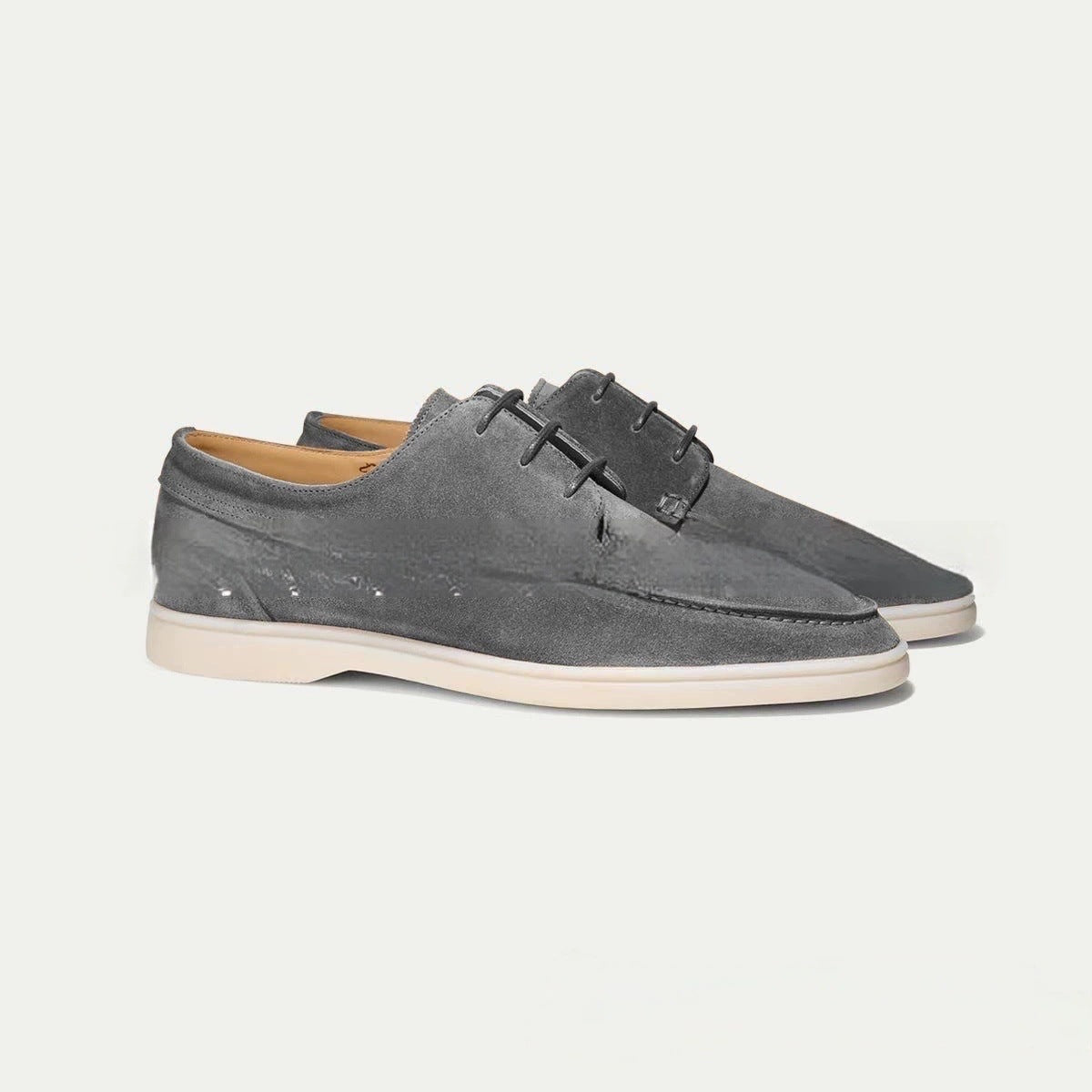 Men's Suede Lace-Up Loafer Shoes – House of Velari