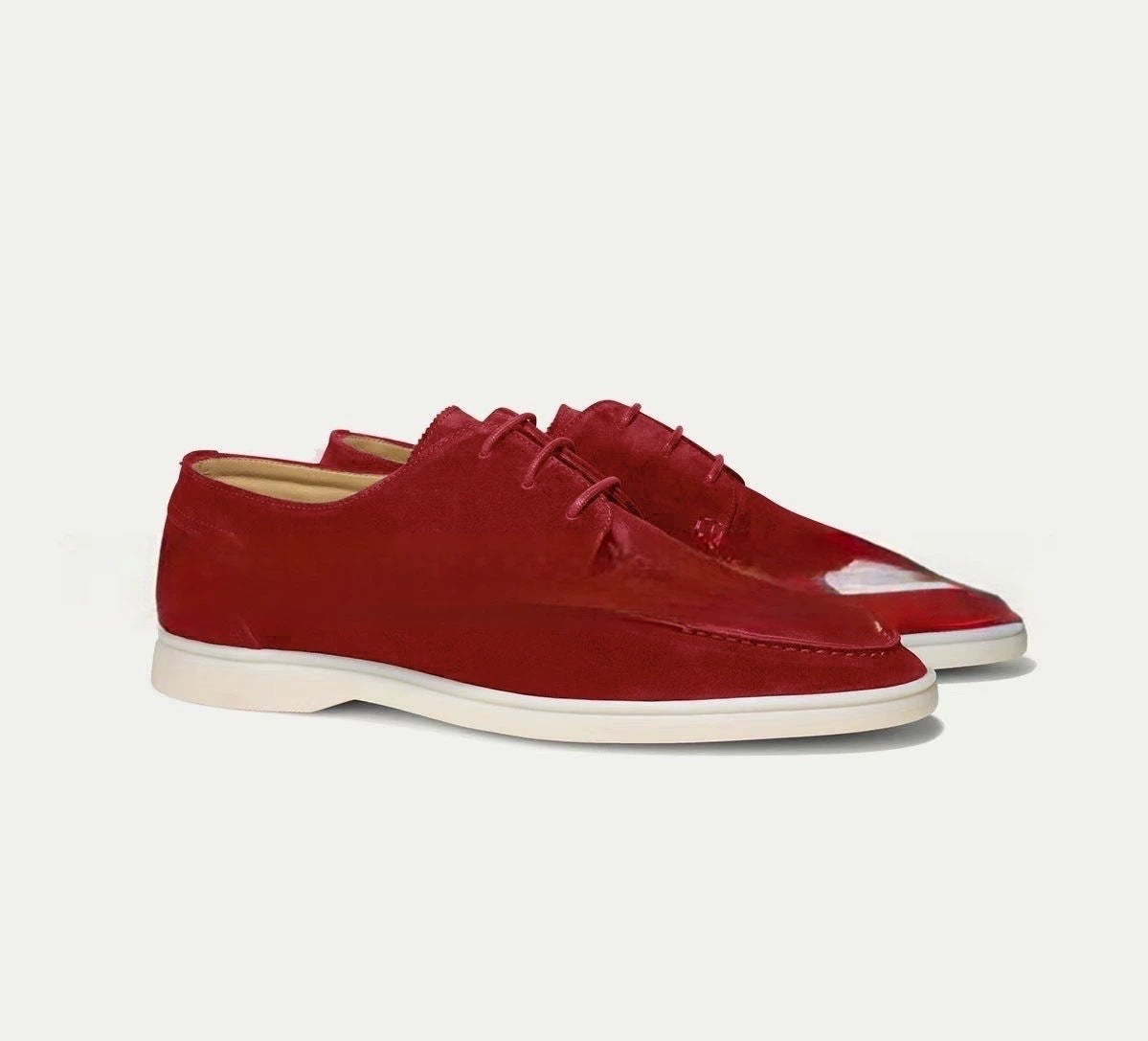 Men's Suede Lace-Up Loafer Shoes – House of Velari