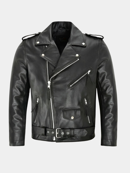 Men's Classic Leather Jacket – House of Velari