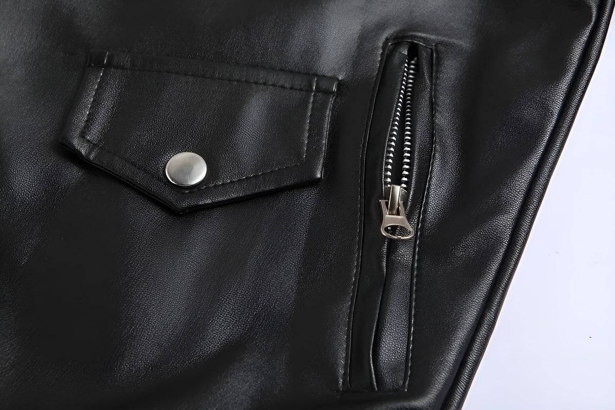 Men's Classic Leather Jacket – House of Velari