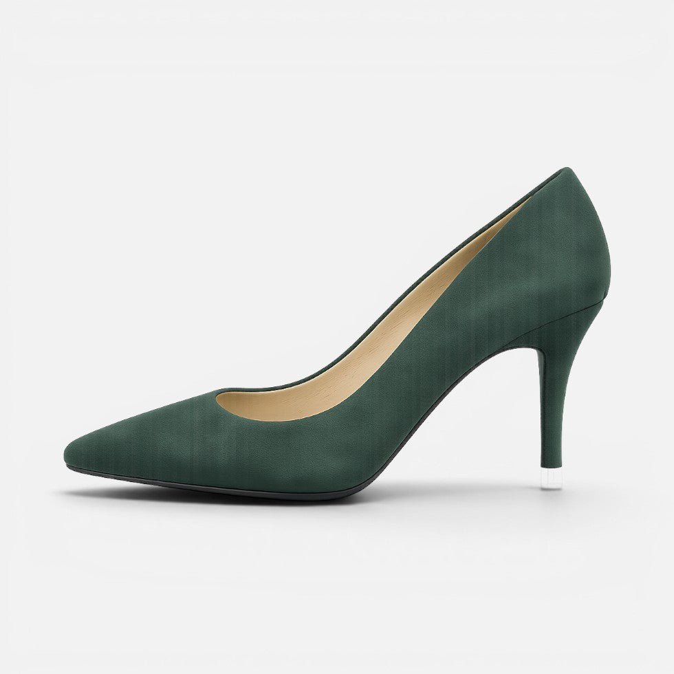 Suede Pointed-Toe Kitten Heel – House of Velari