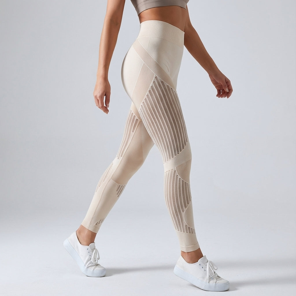 Women's Seamless Ribbed Compression Leggings – House of Velari