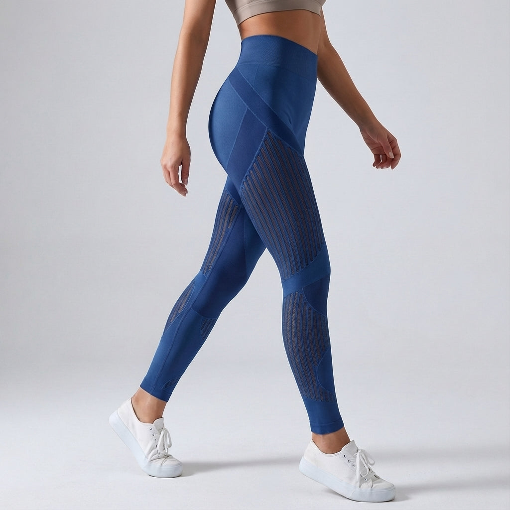 Women's Seamless Ribbed Compression Leggings – House of Velari