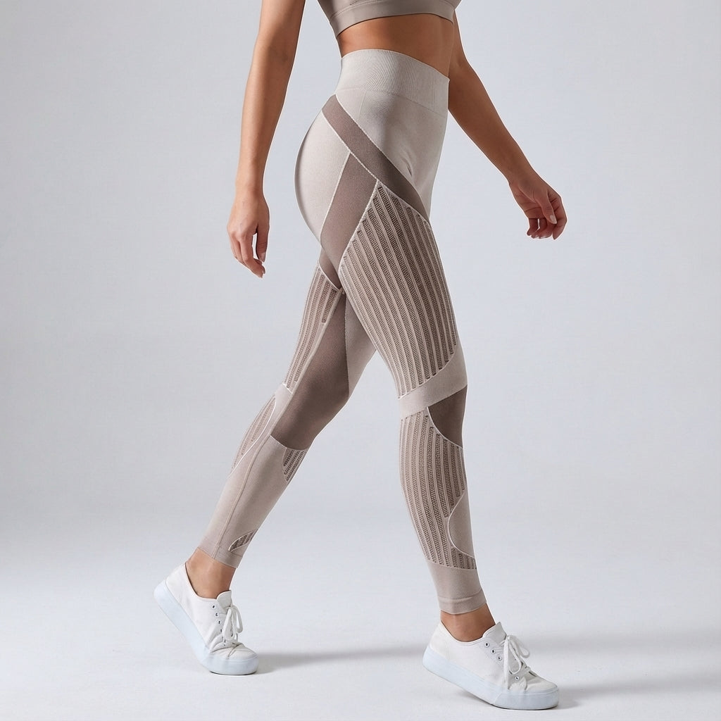 Women's Seamless Ribbed Compression Leggings – House of Velari