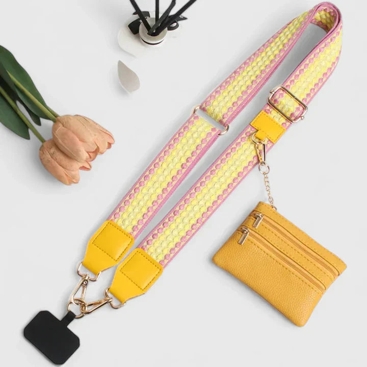 Women's Crossbody Phone Bag with Zip Pouch – House of Velari
