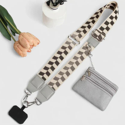 Women's Crossbody Phone Bag with Zip Pouch – House of Velari