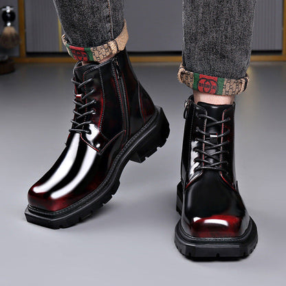 Women's Leather Ankle Boots Support Lug Sole – House of Velari
