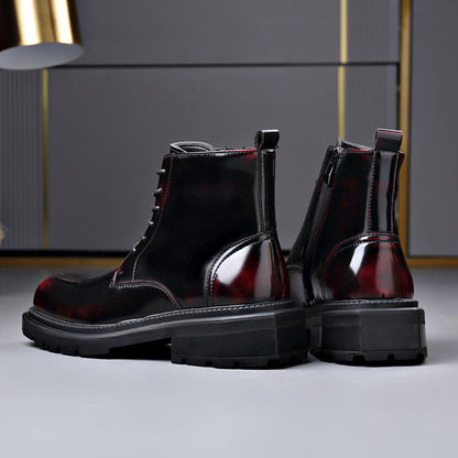 Women's Leather Ankle Boots Support Lug Sole – House of Velari