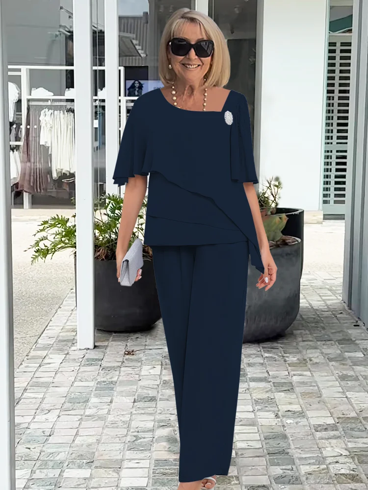 Women's Two Piece Elegant Pants Set – House of Velari