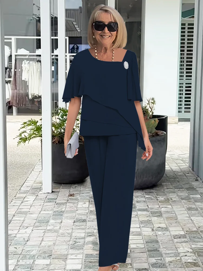 Women's Two Piece Elegant Pants Set – House of Velari