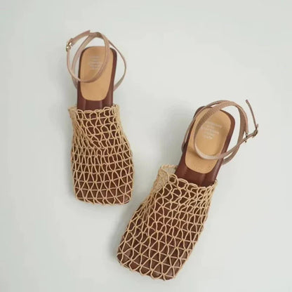 Women's Mesh Weave Heels – House of Velari