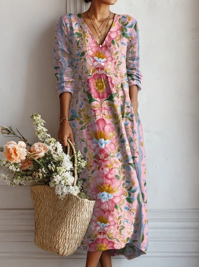 Women's Multicolor Everyday Comfort Dress – House of Velari