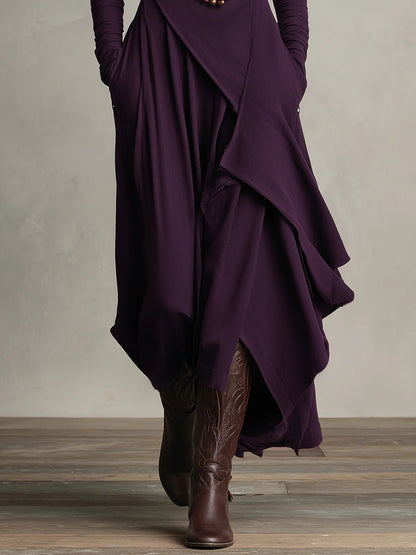 Women's Breathable Pleated Maxi Dress – House of Velari