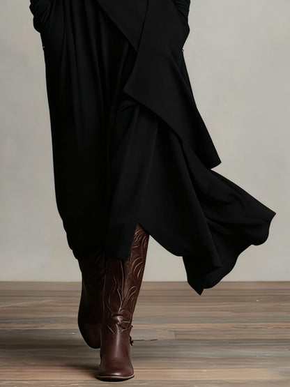 Women's Breathable Pleated Maxi Dress – House of Velari
