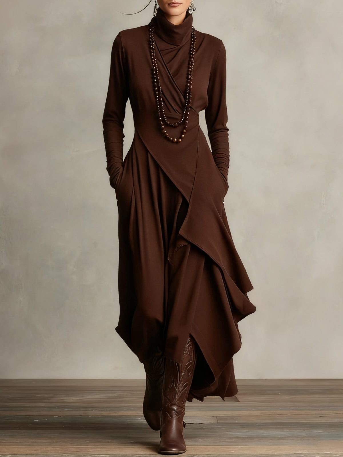 Women's Breathable Pleated Maxi Dress – House of Velari