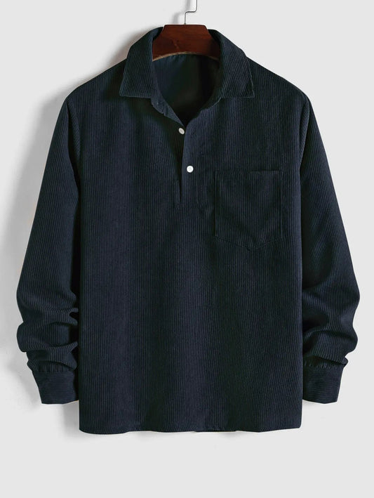 Men's Corduroy Button-Up Shirt – House of Velari