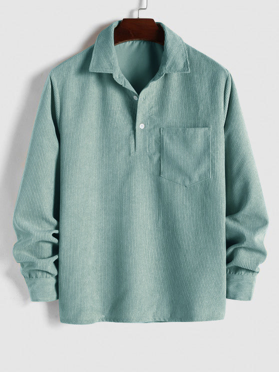 Men's Long Sleeve Button-Up Shirt – House of Velari