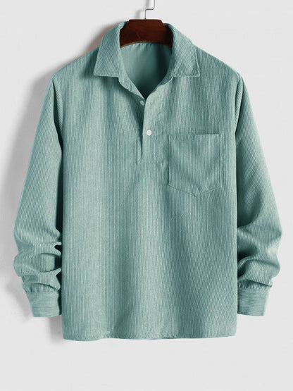 Men's Long Sleeve Button-Up Shirt – House of Velari