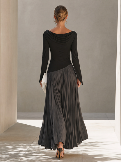 Women's Two Tone Color Maxi Dress – House of Velari