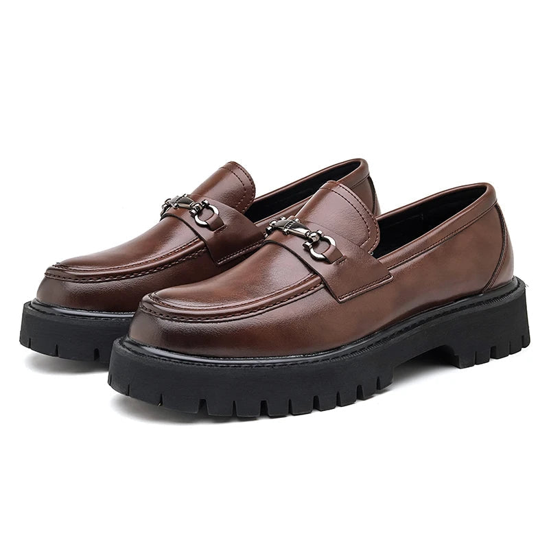 Men's Chunky Platform Loafers Casual and Dress – House of Velari