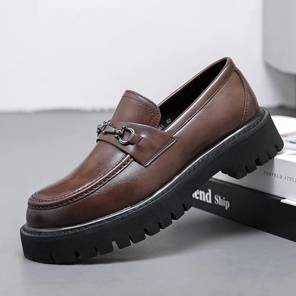 Men's Chunky Platform Loafers Casual and Dress – House of Velari