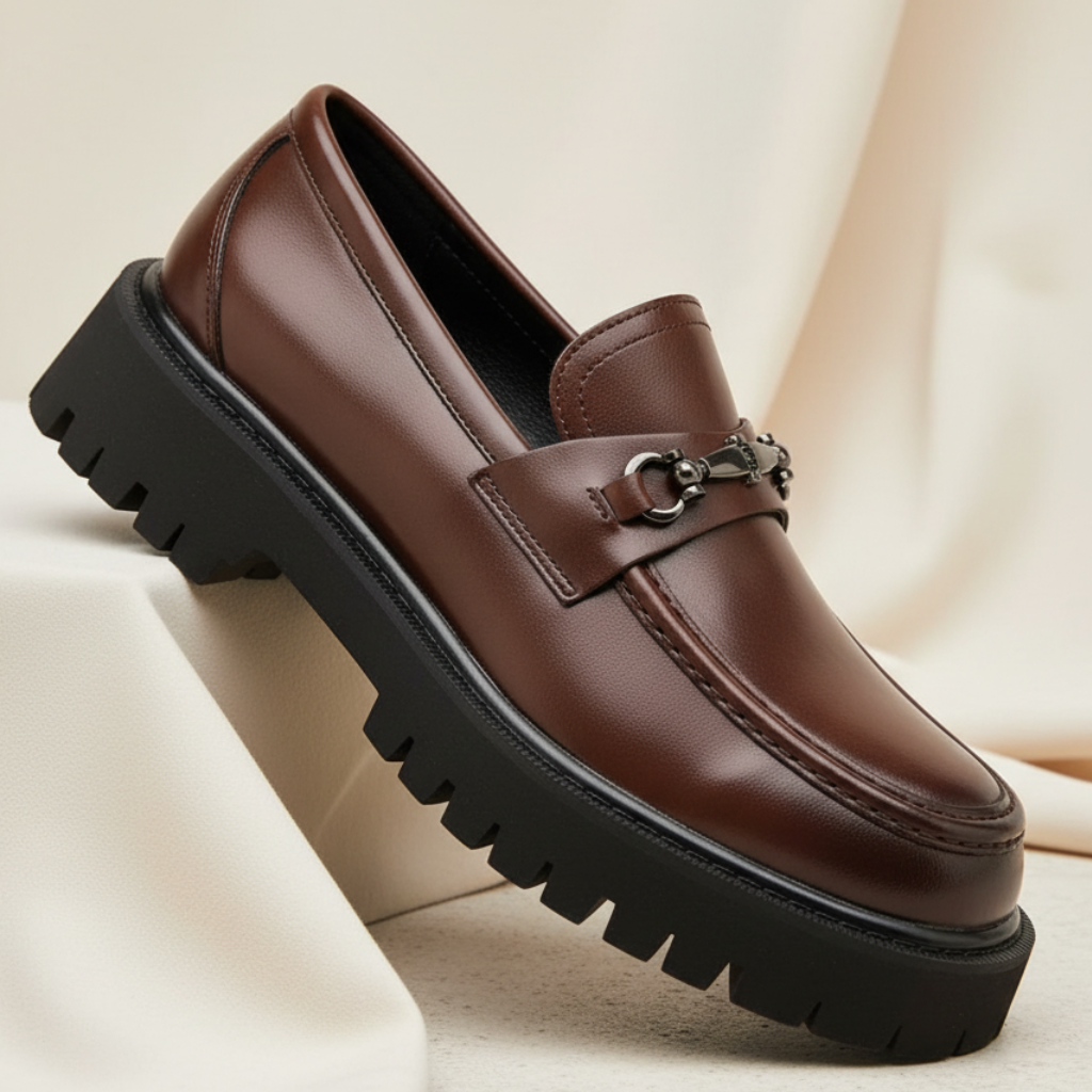 Men's Chunky Platform Loafers Casual and Dress – House of Velari