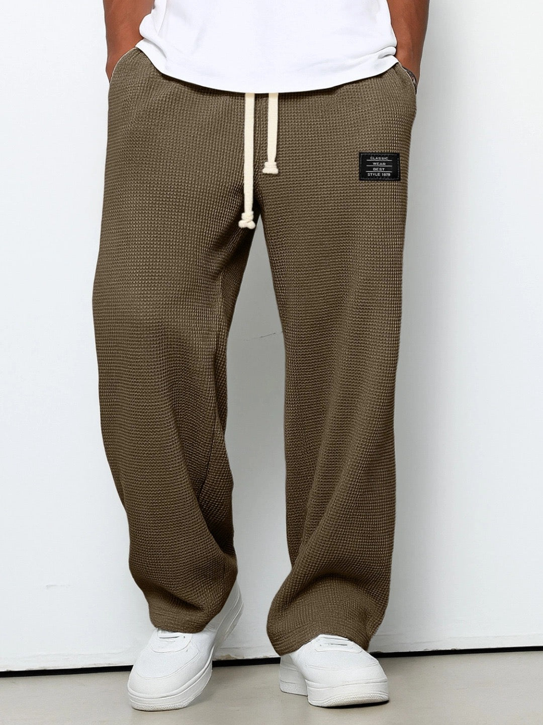 Men's Soft Knit Relaxed Fit Joggers Drawstring – House of Velari